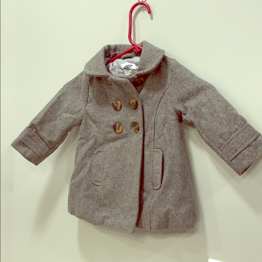 Young girls pea coat